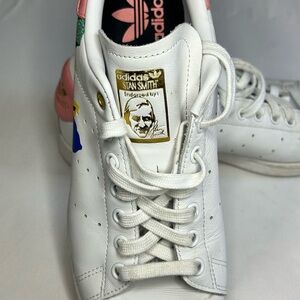 Adidas Stan Smith White and Pink Sneakers size9